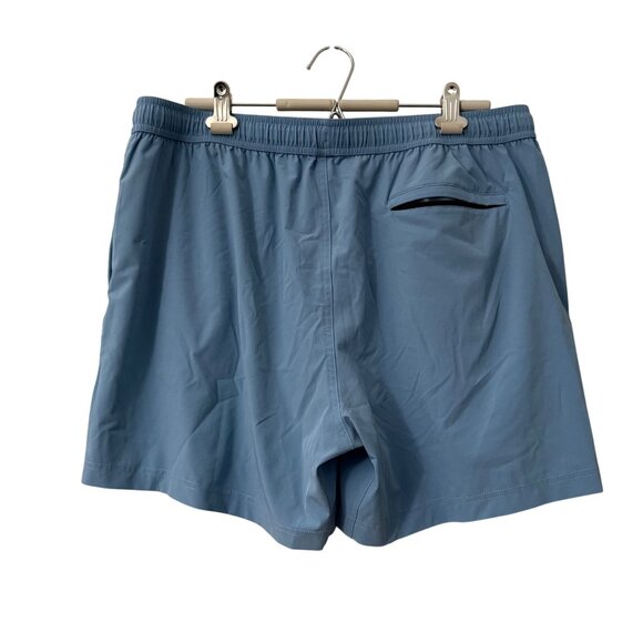 Bamboo Ave Blue Lightweight Athleisure Gym Running Shorts Mens Size 2XLarge - Picture 6 of 6